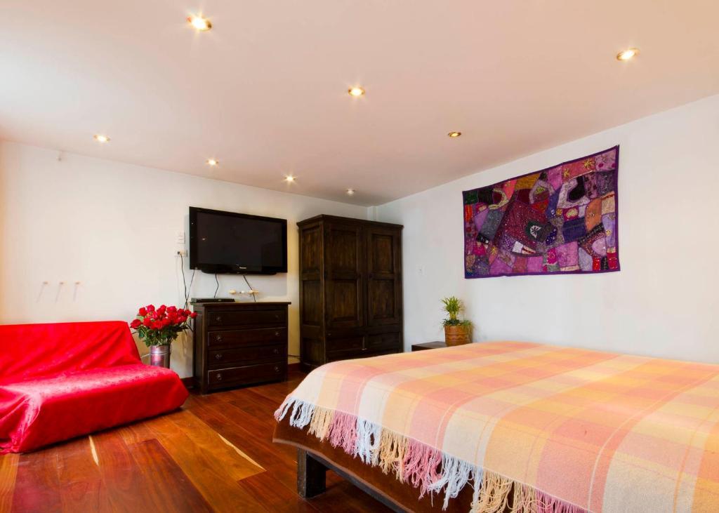 Bed&Breakfast Chorro De Quevedo 보고타 객실 사진